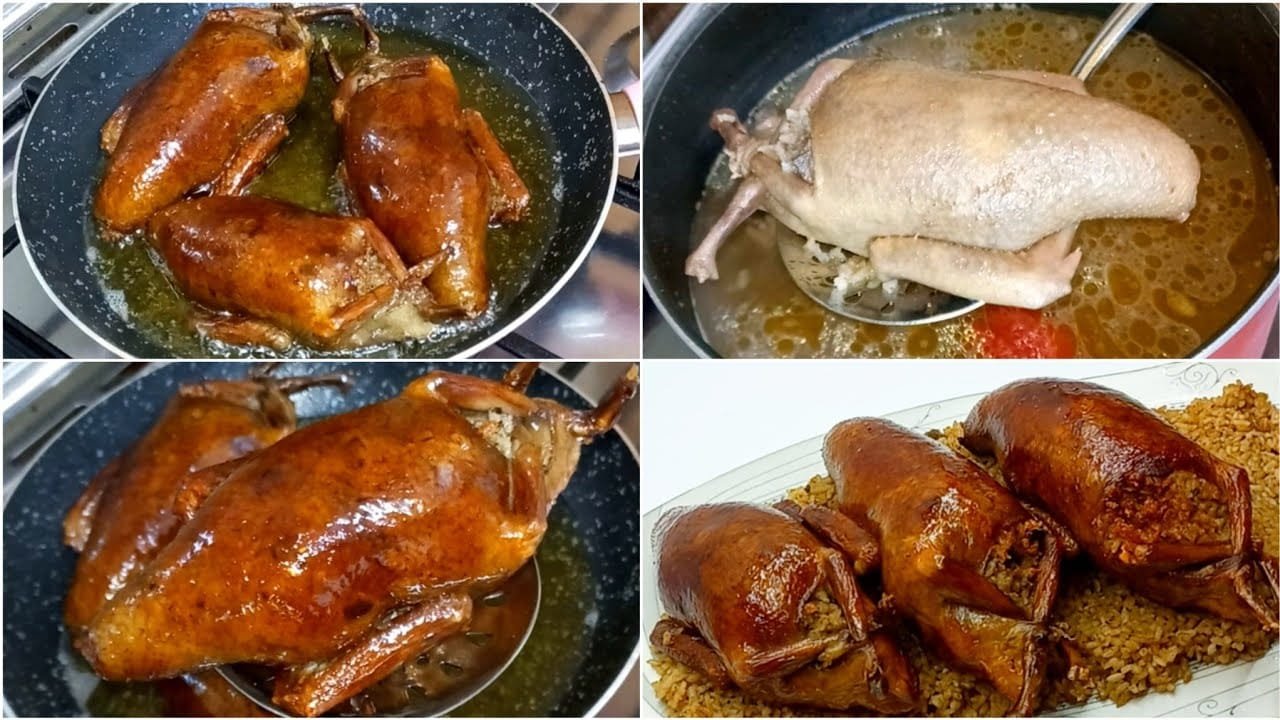 طريقة طبخ حمام 