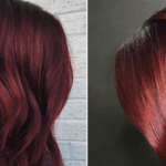 صبغة شعر حمرا