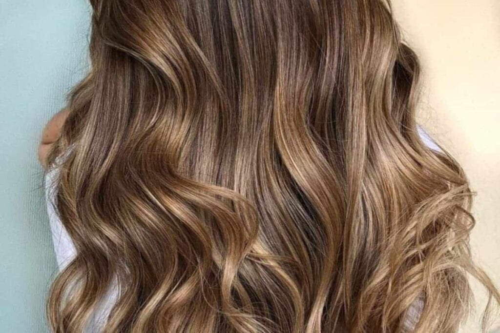 صبغة شعر بني