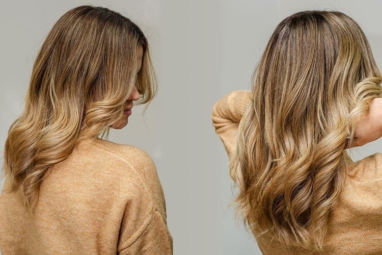 صبغة شعر بني