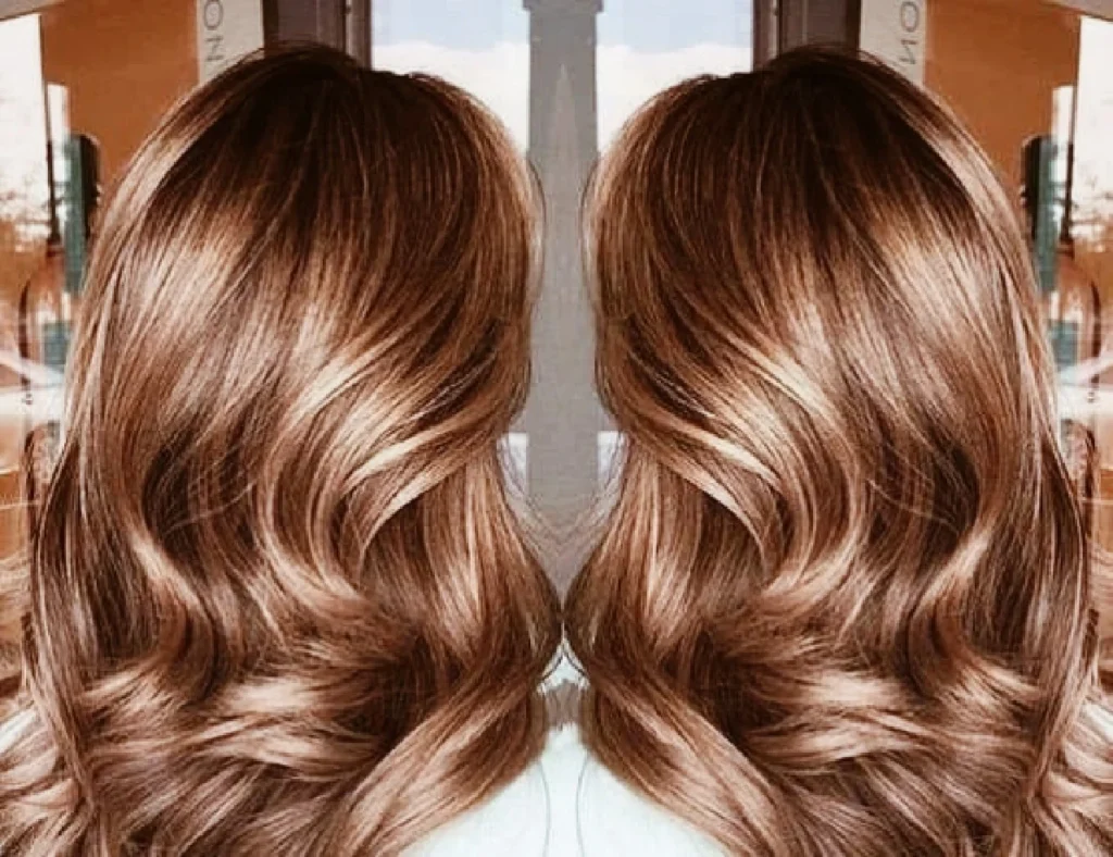 صبغة شعر بني