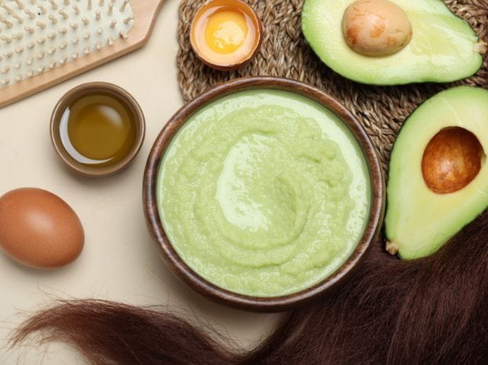 أفضل ماسك للشعر الجاف طبيعي لعلاج الشعر بالمنزل 1 ماسك للشعر الجاف